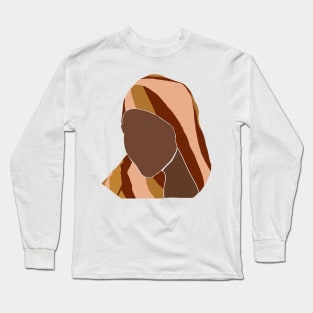 Black African Woman Long Sleeve T-Shirt